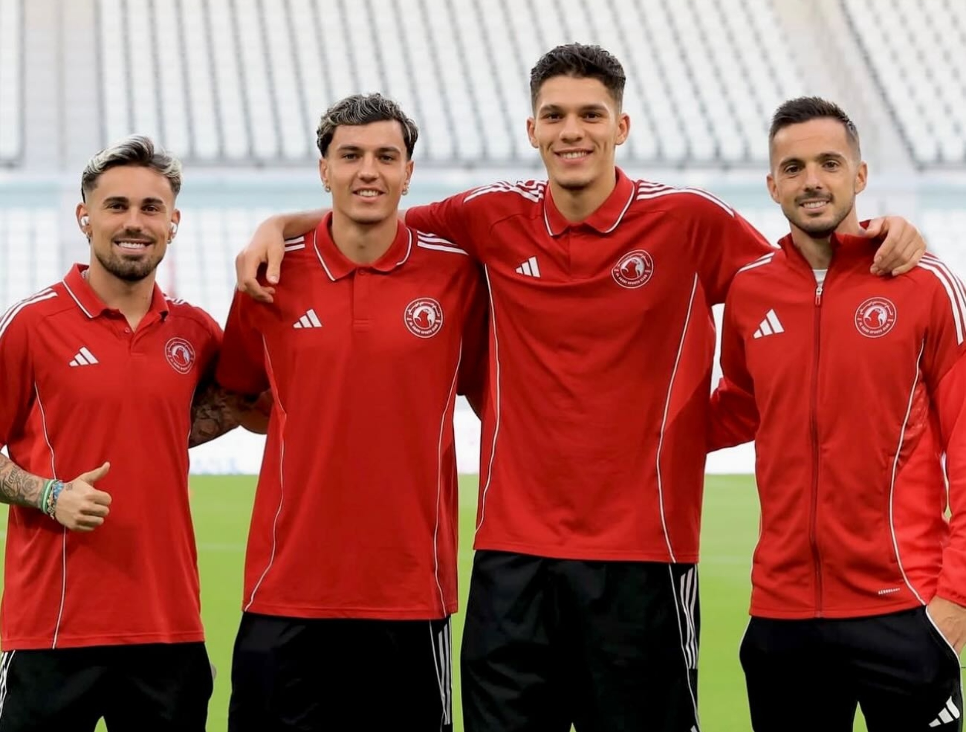 Rodri, Gerard, Simo y Sarabia.