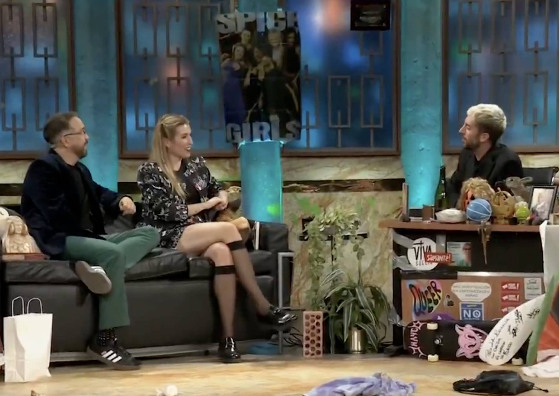 Anibal Ruido y Eva Soriano.