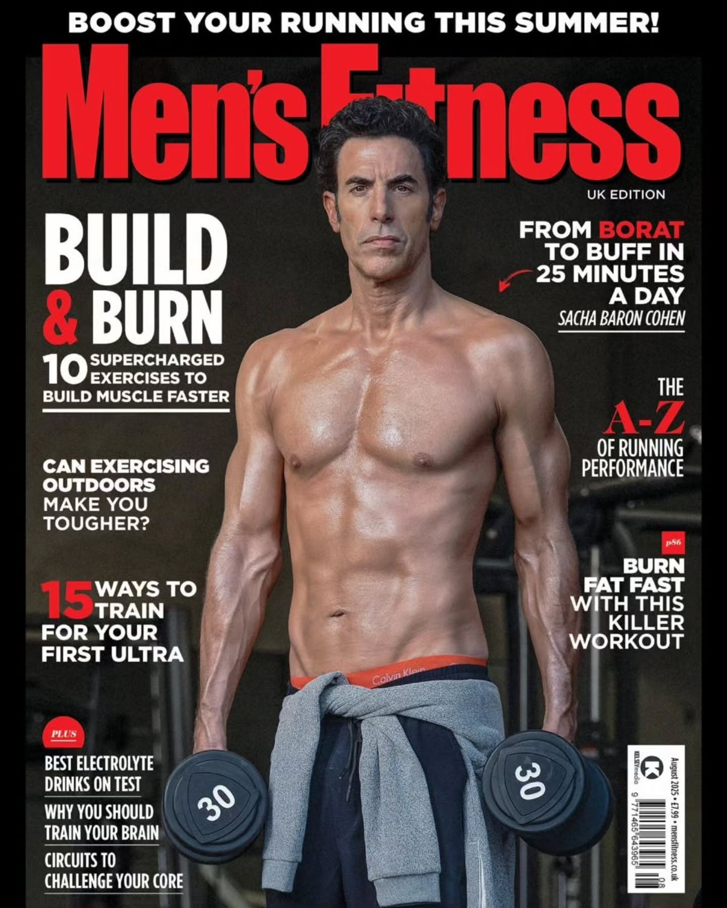 La portada de Men's Fitness.
