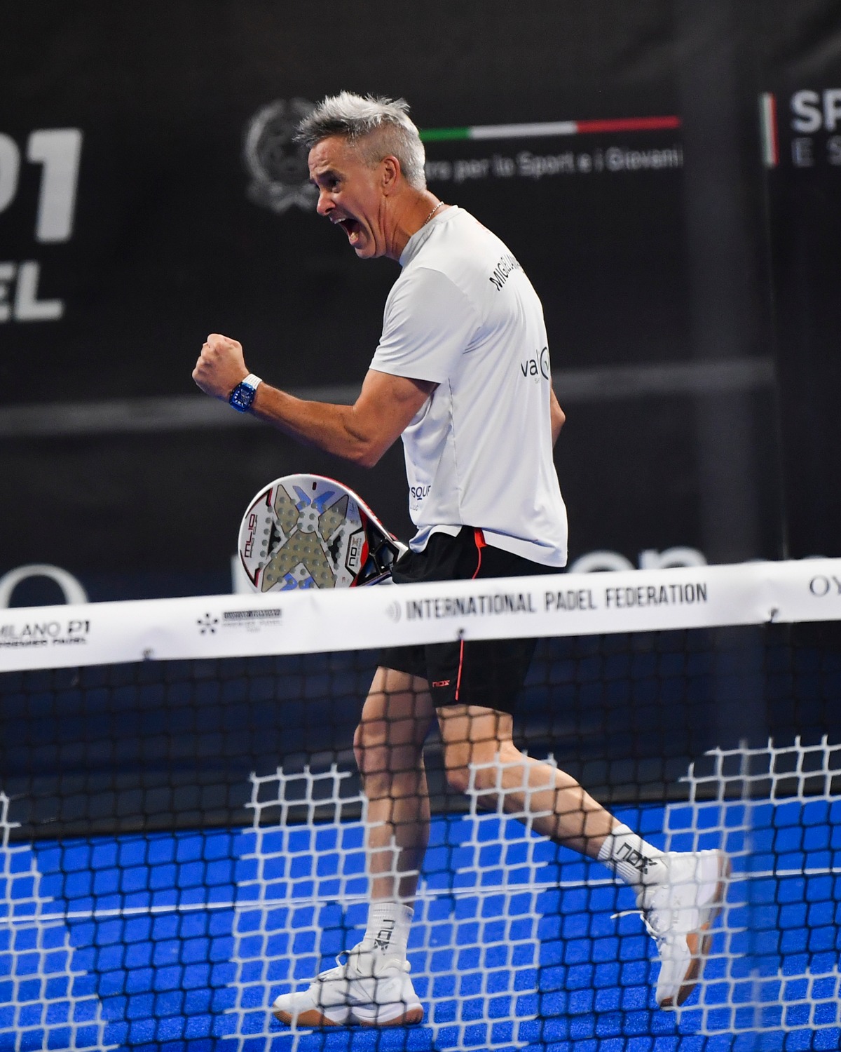 Miguel Lamperti estuvo cerca de volver a dar la sorpresa con Juani De Pascual.