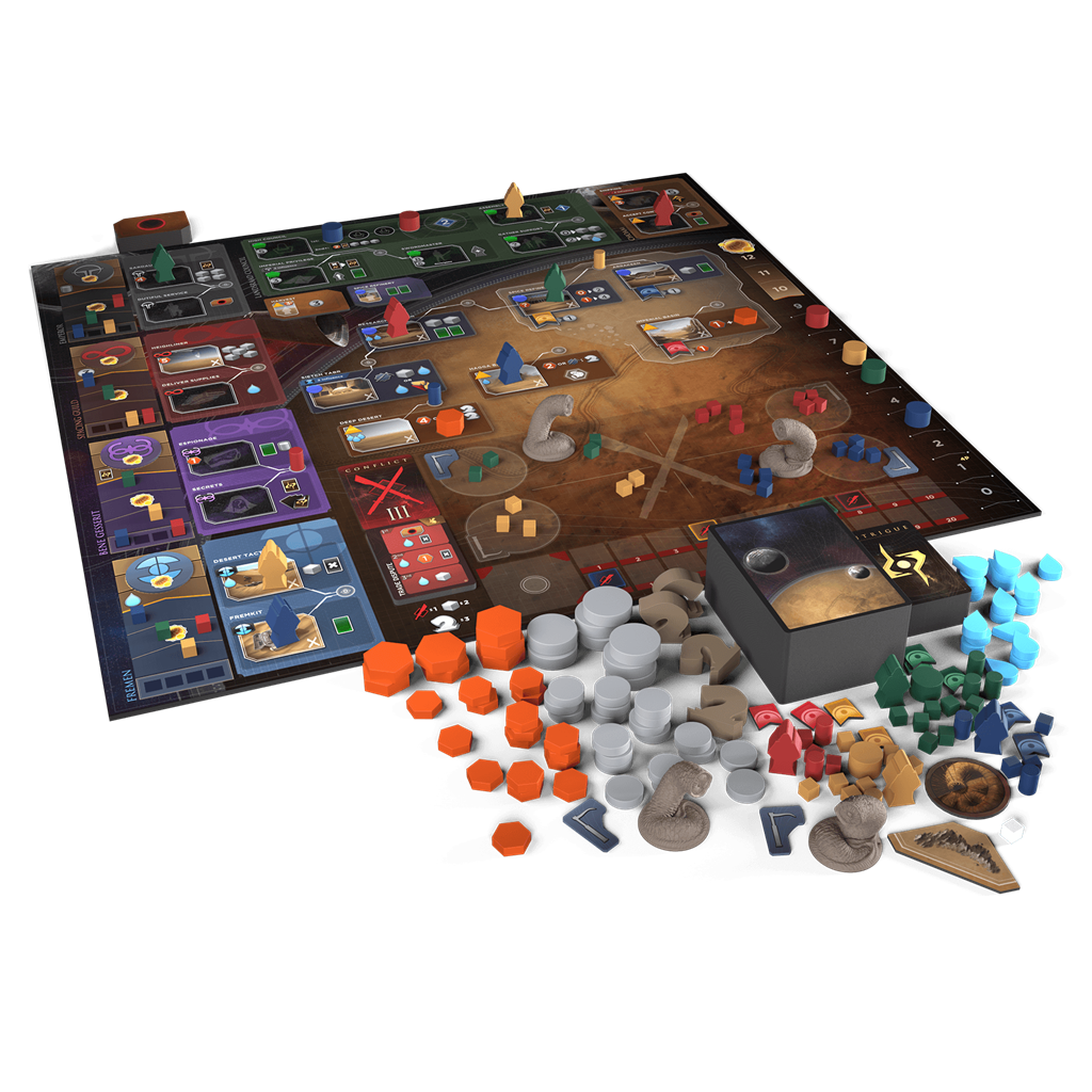 Contenidos de Dune Imperium