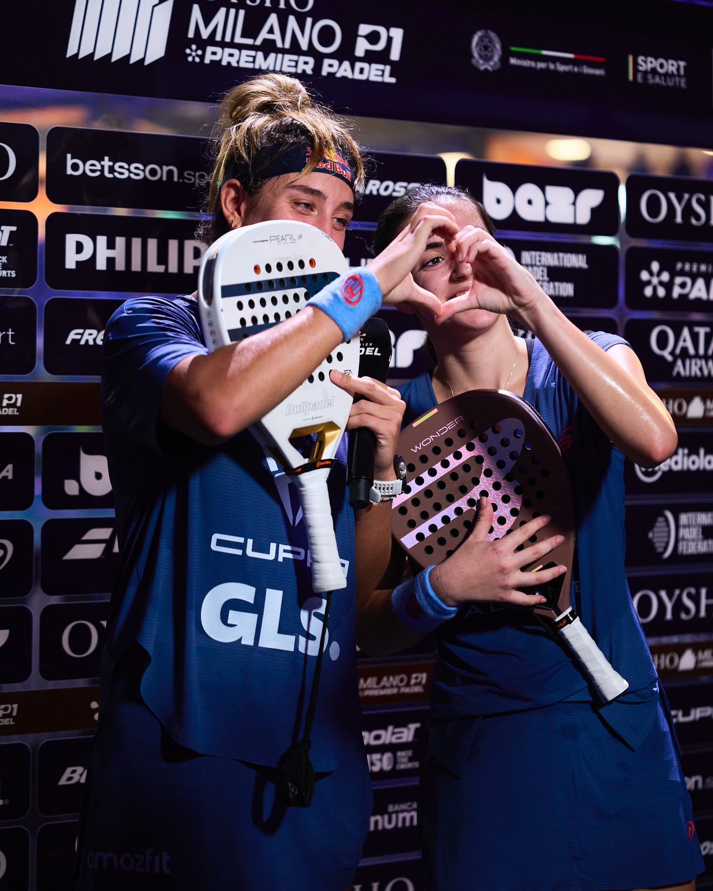Bea González y Claudia Fernández vuelven a unas semifinales.