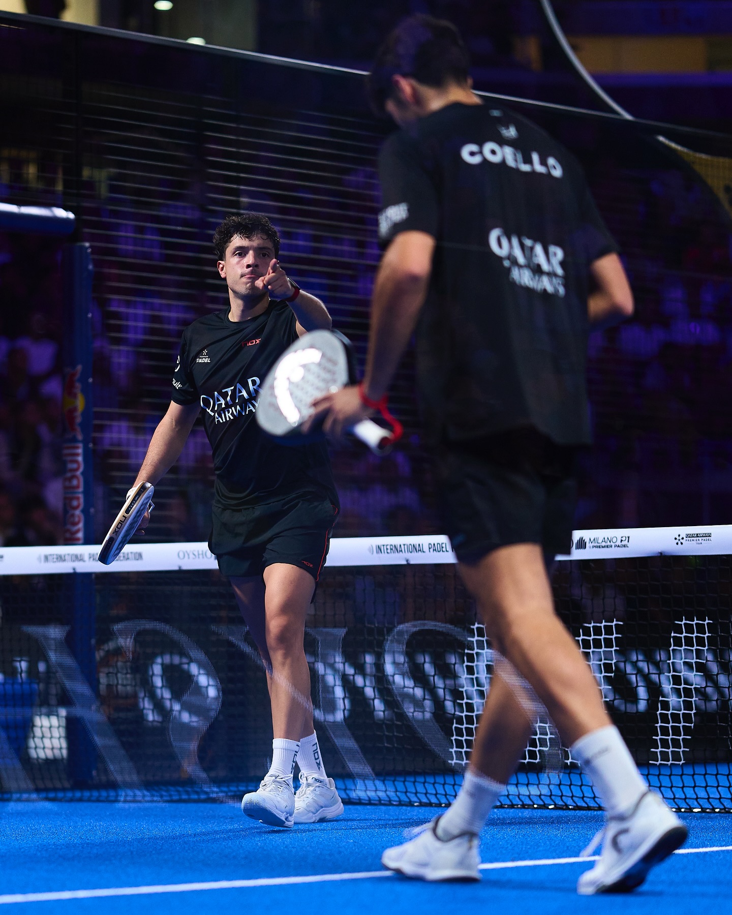 Coello y Tapia no tuvieron problemas para meterse en la final.