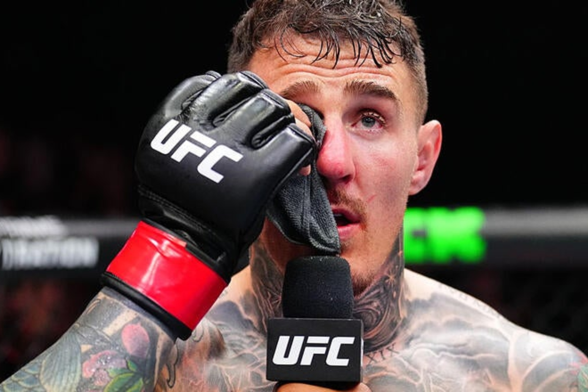 Tom Aspinall points to Ilia Topuria as Fighter of the Year 2025