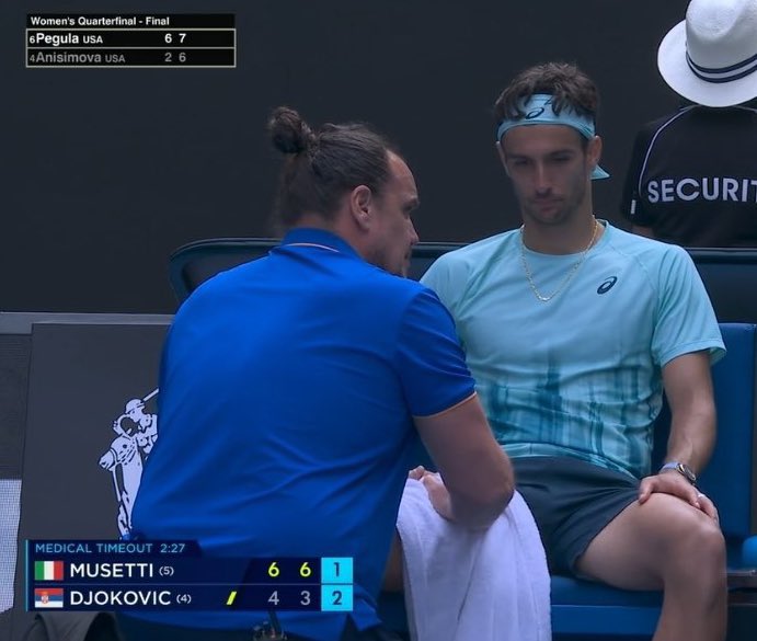 Djokovic's seven lives at the Australian Open: Two sets down and Musetti injured: "I was at home"